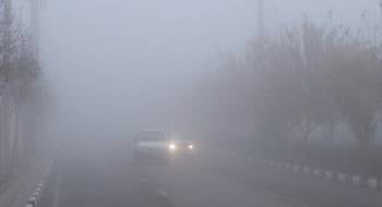 کاهش دید افقی در دزفول به ۱۰۰ متر به دلیل مه گرفتگی
